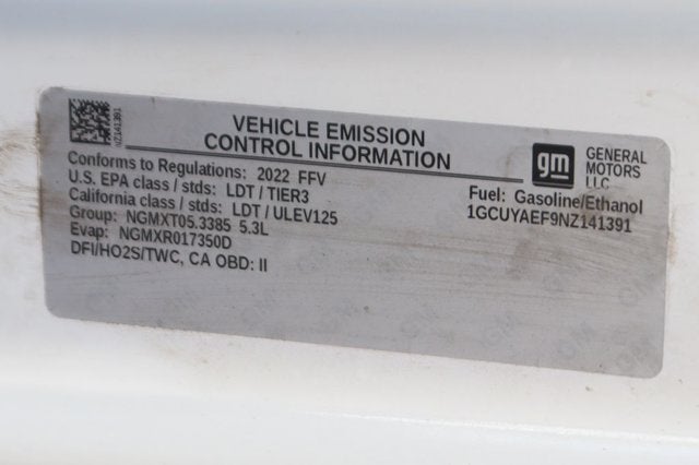 2022 Chevrolet Silverado 1500 LTD Work Truck