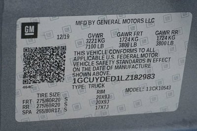 2020 Chevrolet Silverado 1500 LT