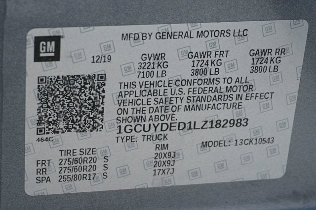 2020 Chevrolet Silverado 1500 LT