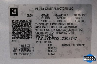 2020 Chevrolet Silverado 1500 LT