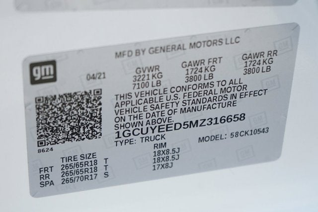 2021 Chevrolet Silverado 1500 RST