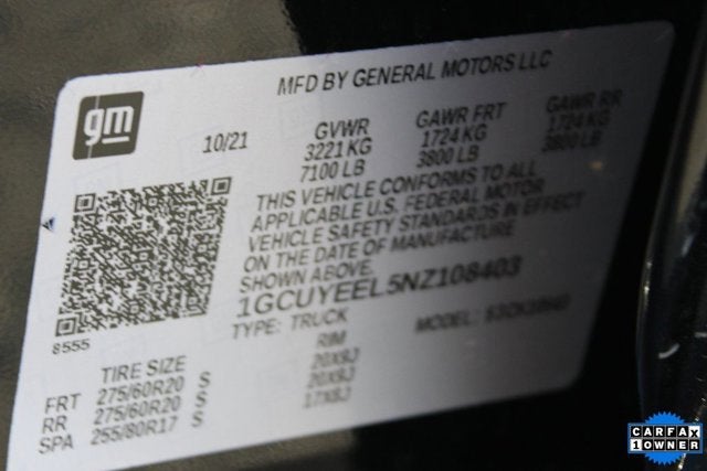 2022 Chevrolet Silverado 1500 LTD RST