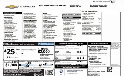 2020 Chevrolet Silverado 1500 RST