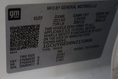 2022 Chevrolet Silverado 1500 LTD LTZ