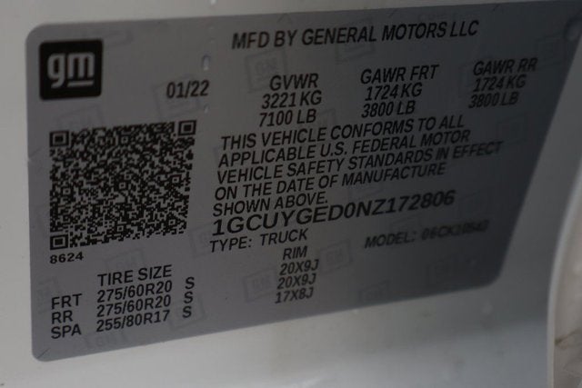 2022 Chevrolet Silverado 1500 LTD LTZ