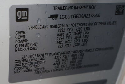 2022 Chevrolet Silverado 1500 LTD LTZ