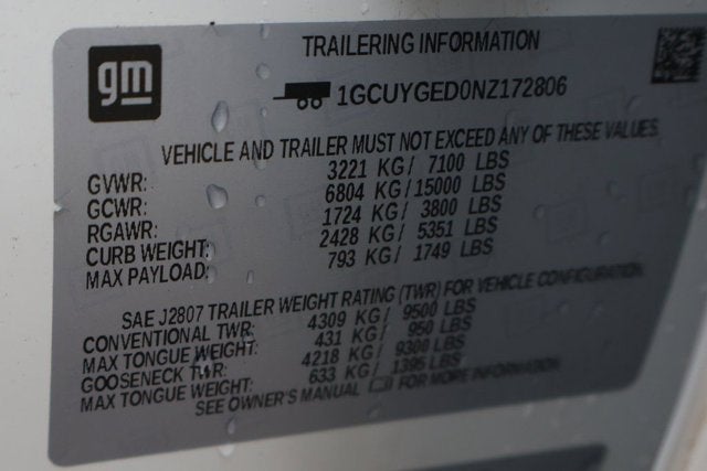 2022 Chevrolet Silverado 1500 LTD LTZ