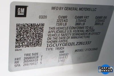 2020 Chevrolet Silverado 1500 LTZ