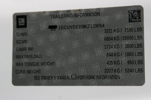 2019 Chevrolet Silverado 1500 LTZ