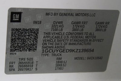 2019 Chevrolet Silverado 1500 LTZ