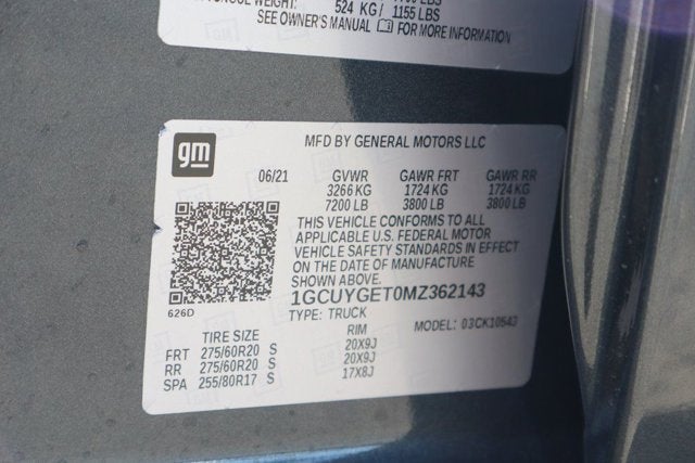 2021 Chevrolet Silverado 1500 LTZ