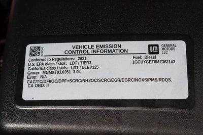 2021 Chevrolet Silverado 1500 LTZ