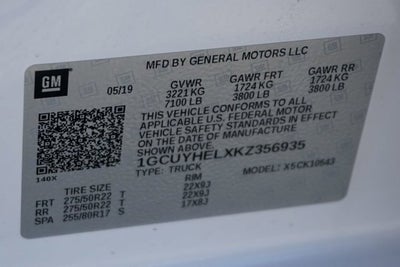 2019 Chevrolet Silverado 1500 High Country