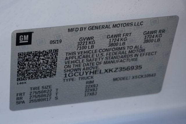 2019 Chevrolet Silverado 1500 High Country