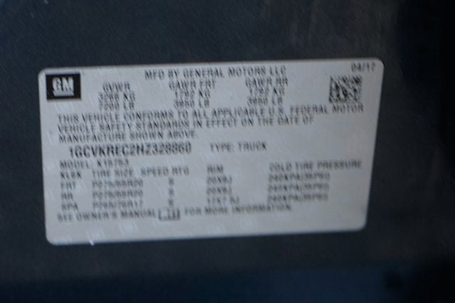 2017 Chevrolet Silverado 1500 LT