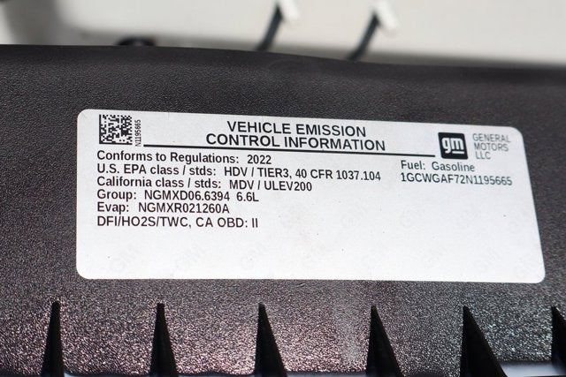 2022 Chevrolet Express 2500 Work Van