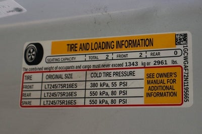 2022 Chevrolet Express 2500 Work Van