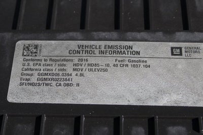 2016 Chevrolet Express 2500 Work Van