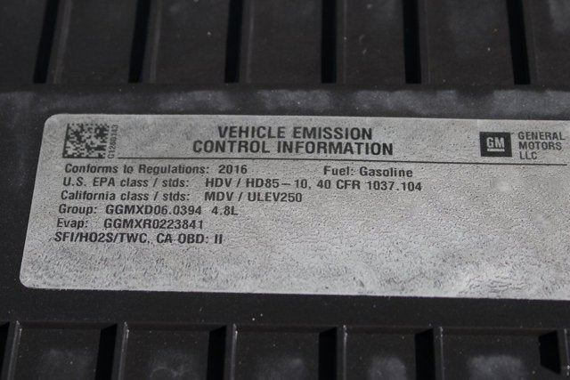 2016 Chevrolet Express 2500 Work Van