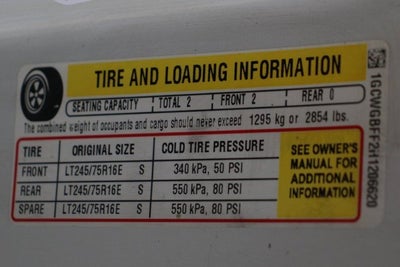 2017 Chevrolet Express 2500 Work Van