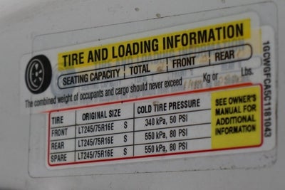 2012 Chevrolet Express 2500 Work Van