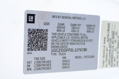 2020 Chevrolet Express 3500 Work Van