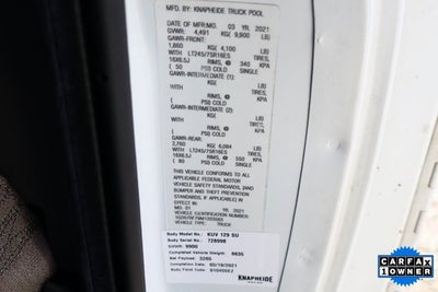 2021 GMC Savana Commercial Cutaway Work Van