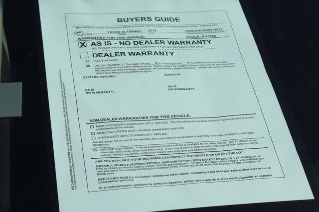 2019 GMC Yukon XL Denali