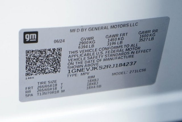 2024 Chevrolet Traverse Z71