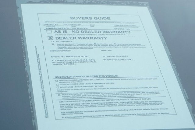 2024 Chevrolet Traverse Z71