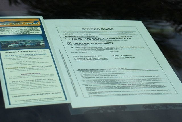 2023 Chevrolet Traverse RS