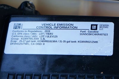 2019 Chevrolet Tahoe LT