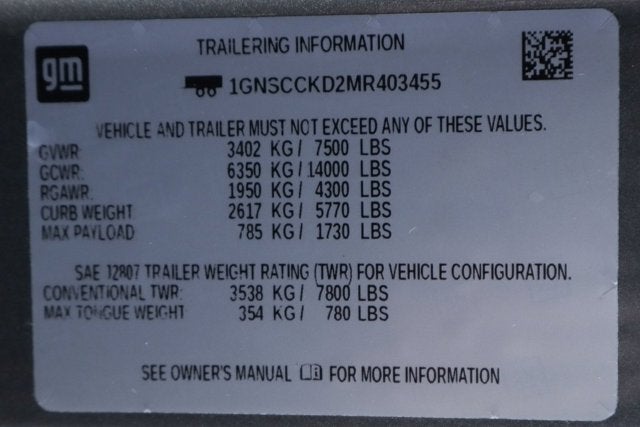 2021 Chevrolet Suburban LT