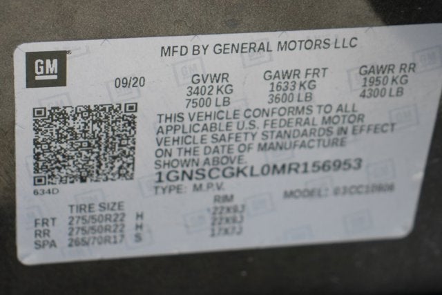 2021 Chevrolet Suburban High Country