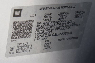 2020 Chevrolet Suburban Premier