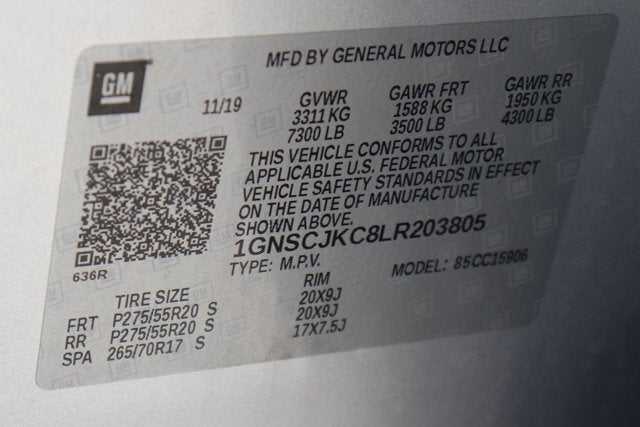 2020 Chevrolet Suburban Premier