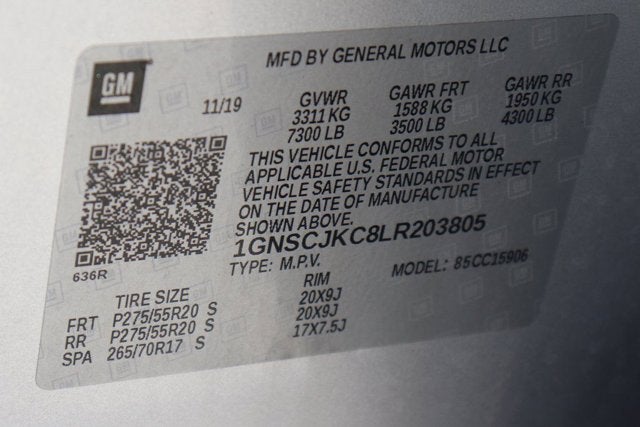 2020 Chevrolet Suburban Premier