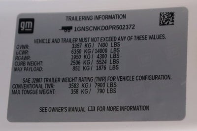 2023 Chevrolet Tahoe LT