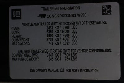 2022 Chevrolet Suburban Z71