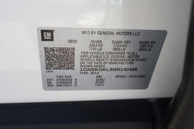 2021 Chevrolet Suburban High Country