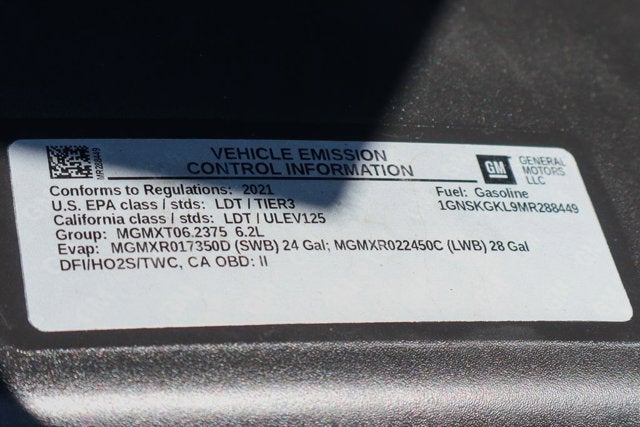 2021 Chevrolet Suburban High Country