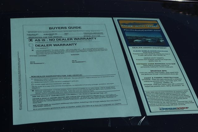 2021 Chevrolet Suburban High Country