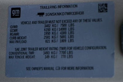 2021 Chevrolet Tahoe LT