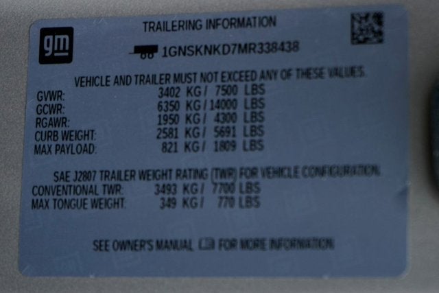 2021 Chevrolet Tahoe LT