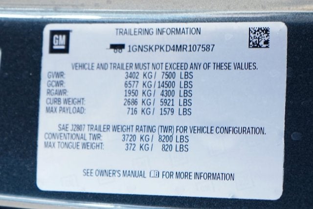 2021 Chevrolet Tahoe Z71