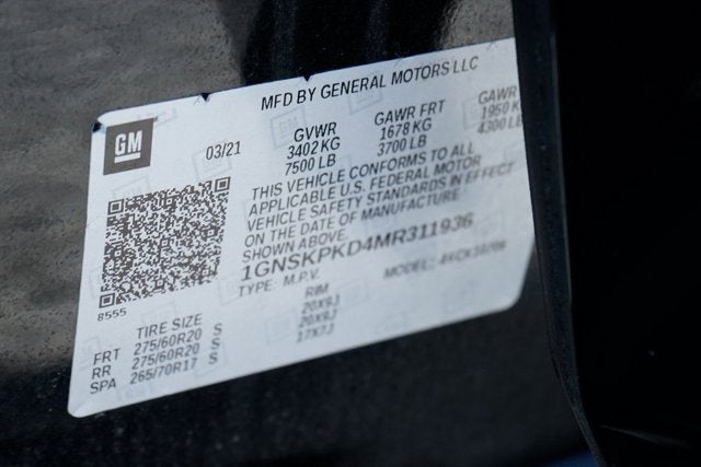 2021 Chevrolet Tahoe Z71