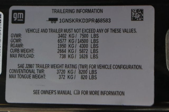 2023 Chevrolet Tahoe RST