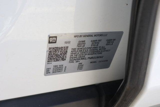 2022 Chevrolet Tahoe RST