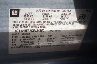 2016 GMC Sierra 2500HD Denali