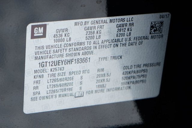 2017 GMC Sierra 2500HD Denali